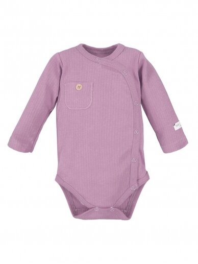 Long sleeve bodysuits SIMPLY COMFY, 1 psc., EEVI, (light purple)