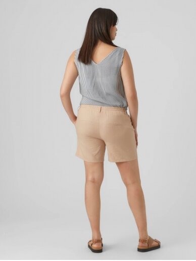 Šortai, Mlbeach New Woven String, Mama;licious (Warm taupe) 5