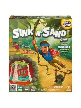 SPINMASTER GAMES stalo žaidimas Sink N Sand, 6064485