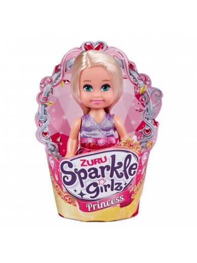 SPARKLE GIRLZ lėlė keksiuko formelėje Princess, 10cm, asort., 10015TQ3 4