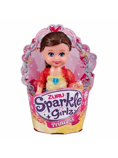 SPARKLE GIRLZ lėlė keksiuko formelėje Princess, 10cm, asort., 10015TQ3