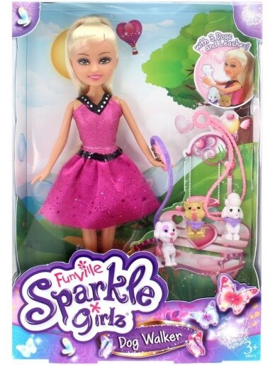 SPARKLE GIRLZ lėlė su šuniuku, 10065 1