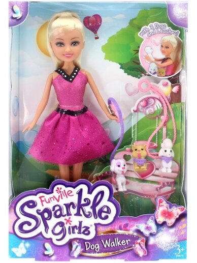 SPARKLE GIRLZ lėlė su šuniuku, 10065