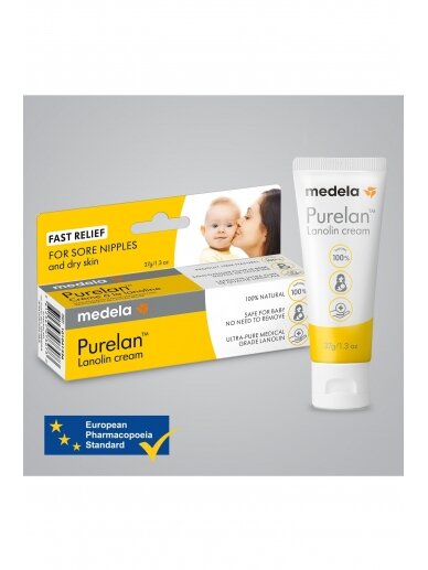 Spenelių kremas PURELAN 100, 37g, Medela 2