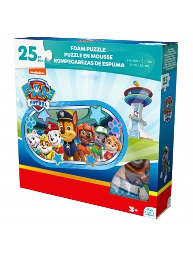 SPINMASTER GAMES dėlionė Paw Patrol, 25d., 6066802 4