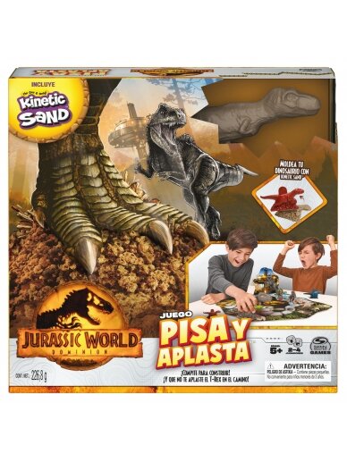 SPINMASTER GAMES stalo žaidimas Jurassic World T-Rex Stomp n Smash, 6060737 5