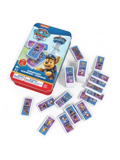 SPINMASTER GAMES žaidimas Dominoes Paw Patrol, 6067468