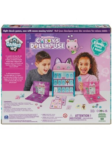 SPINMASTER GAMES žaidimas Gabby's Dollhouse, 6065857 3