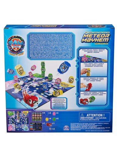 SPINMASTER GAMES žaidimas Meteor Mayhem PawPatrol, 6067834 1