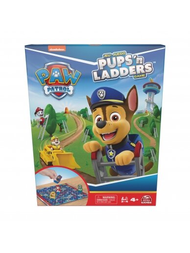 SPINMASTER GAMES žaidimas Pups N Ladders Paw Patrol, 6068131 1