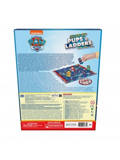 SPINMASTER GAMES žaidimas Pups N Ladders Paw Patrol, 6068131 3