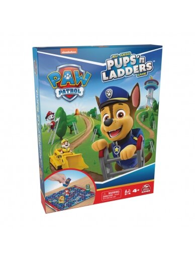 SPINMASTER GAMES žaidimas Pups N Ladders Paw Patrol, 6068131