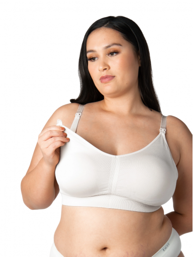 Nursing Bra Full Cup, Hotmilk, (white) 2