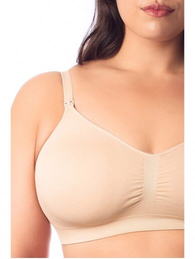 Nursing Bra Full Cup, Hotmilk, Beige 2