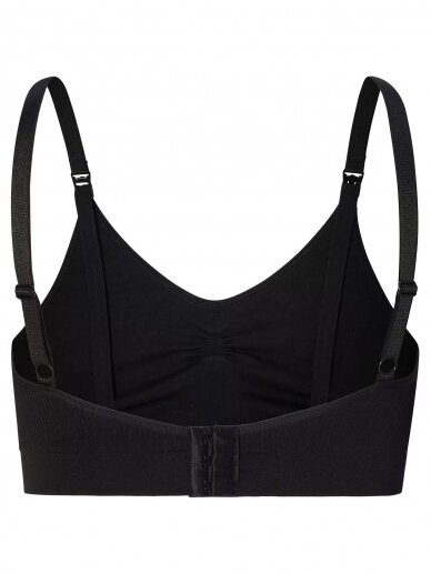 Sports bra for pregnant and nursing, Noppies SENSIL® (black) 2