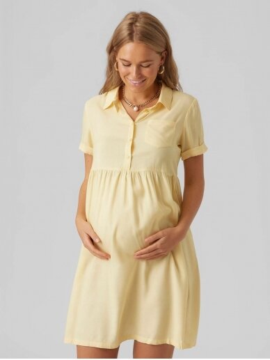 Suknelė nėščioms ir maitinančioms,MLMELANI LIA, Mama;licious (geltona) 4