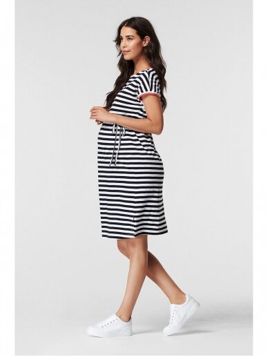 Striped dress, Esprit (white / blue) 2
