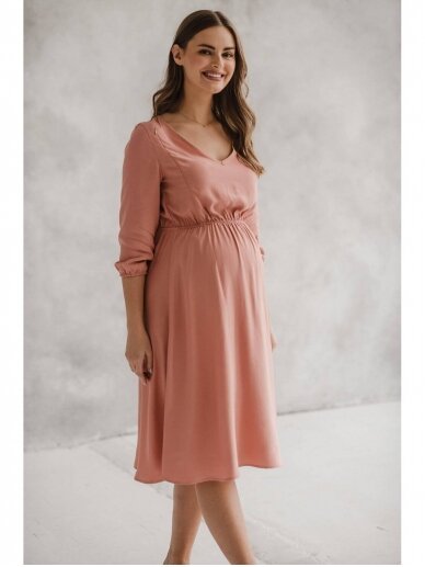 Dress for pregnant and nursing, Lovely, ForMommy (Rose) 3