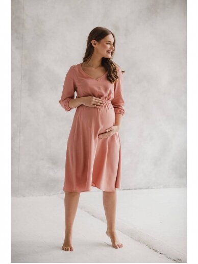 Dress for pregnant and nursing, Lovely, ForMommy (Rose) 9