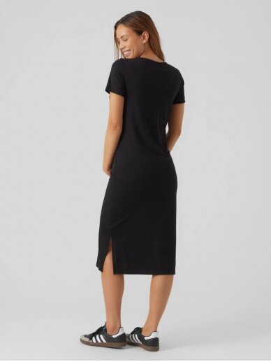 Midi dress, Mlmacy June by Mama;licious (black) 4