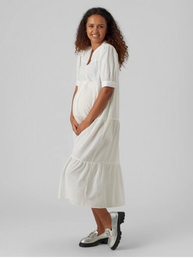 Maternity dress, VMMMILAN by Vero Moda (white) 1