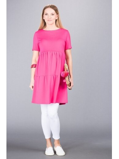 Dress for pregnant, Marlena Fuchsia 2