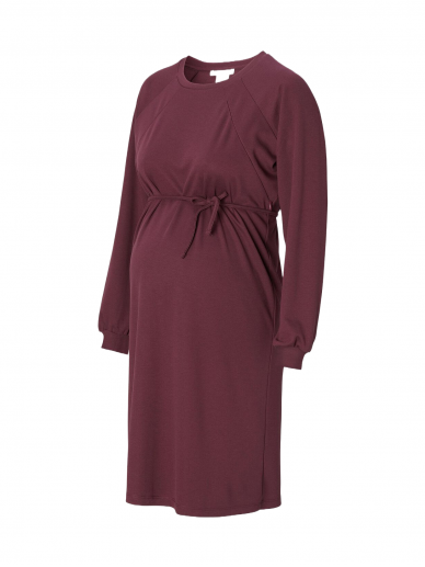 Dress with feeding function, Esprit, Plum Brown