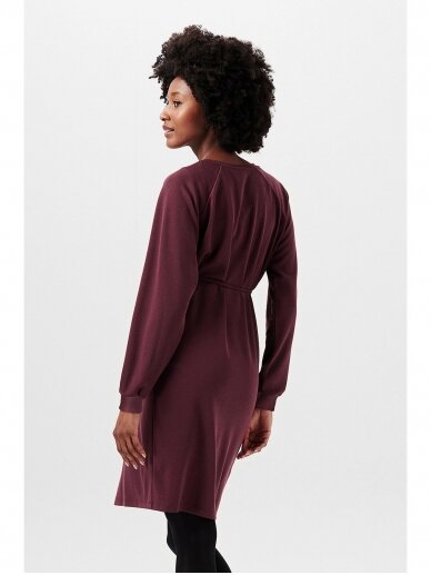 Dress with feeding function, Esprit, Plum Brown 4