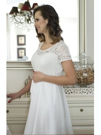 Maternity wedding dress Santia,Torelle 1