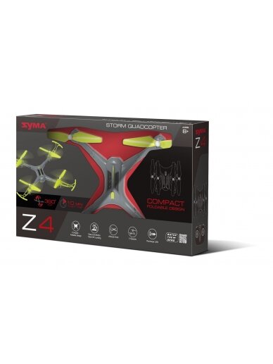 SYMA dronas R/C Storm Quadcopter, Z4 8