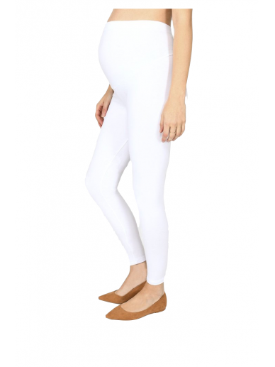 White Maternity Leggings