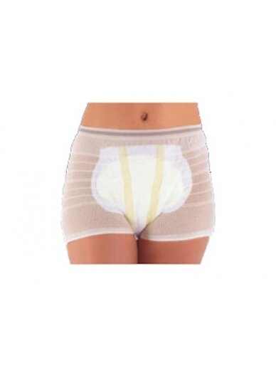 Mesh elastic panties - shorts Seni, 2pcs. 1