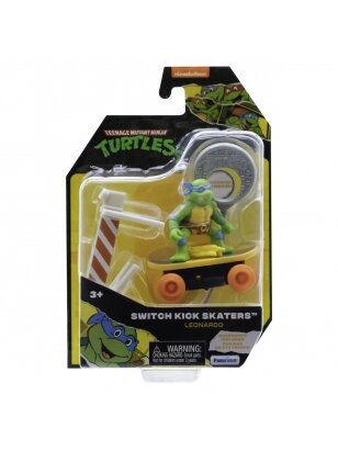 TMNT figūrėlė su riedlente Switch Kick Skaters, asort., 71052