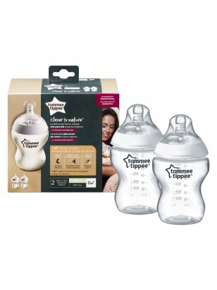 TOMMEE TIPPEE buteliukai, 260 ml, 2 vnt., 42252090