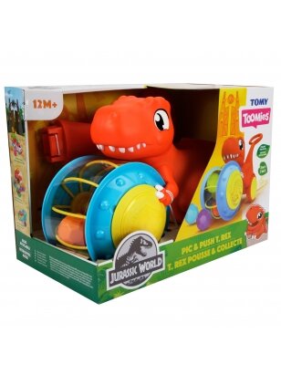 TOMY stumdukas Pic & Push T-Rex, E73254