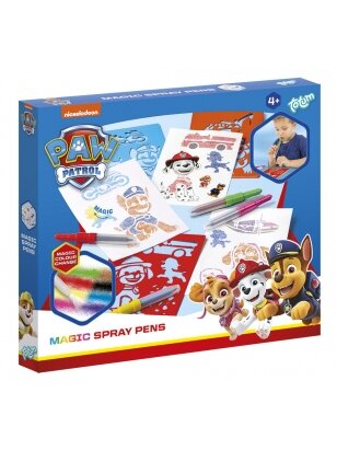 TOTUM PAW PATROL kūrybinis rinkinys Magic Spraypens, 720916