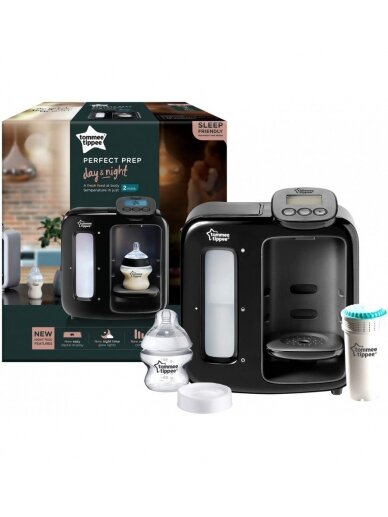 TOMMEE TIPPEE pieno mišinukų ruošimo aparatas DAY and NIGHT, juodas, 42374610