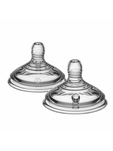 TOMMEE TIPPEE žindukas greitos srovės EASI-VENT, 2 vnt., 42112452