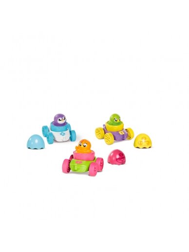 TOMY transporto priemonė Egg Racers, asort., E73088 3