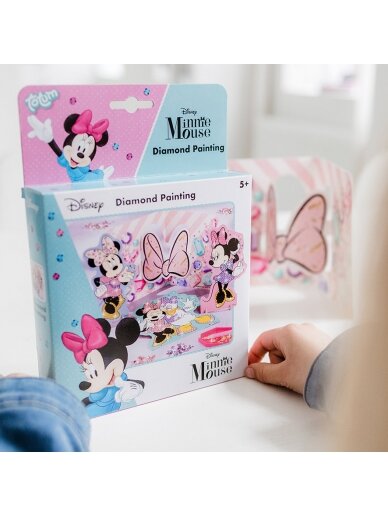 TOTUM DISNEY MINNIE MOUSE kūrybinis rinkinys Diamond Painting, 580169 4