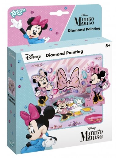 TOTUM DISNEY MINNIE MOUSE kūrybinis rinkinys Diamond Painting, 580169