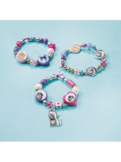 TOTUM kūrybinis rinkinys Cutie Cats bracelets, 029828 2