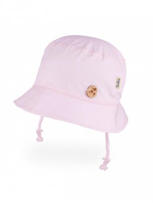 Vaikiška kepurė Panama, UV+30, TuTu (šviesiai rožinė)