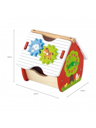 Viga medinis žaislas ūkis 18M+ 50533 1