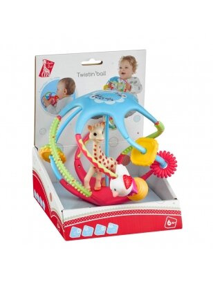 VULLI Sophie la girafe žaislas 6m+ Twistin'ball 230788F