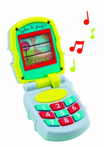 VULLI Sophie la girafe muzikinis telefonas 3m+ 230777