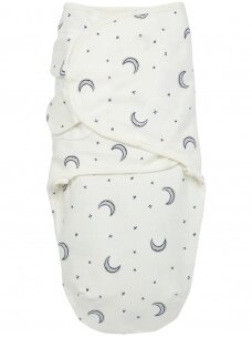 Baby Swaddle, 0-3 months by Meyco Baby, Moon indigo, TOG 1,0