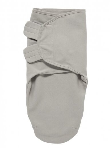 Baby Swaddle, 4-6 months by Meyco Baby, Uni grey, TOG 1,0