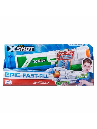 XSHOT žaislinis vandens šautuvas Epic Fast-Fill, 56221